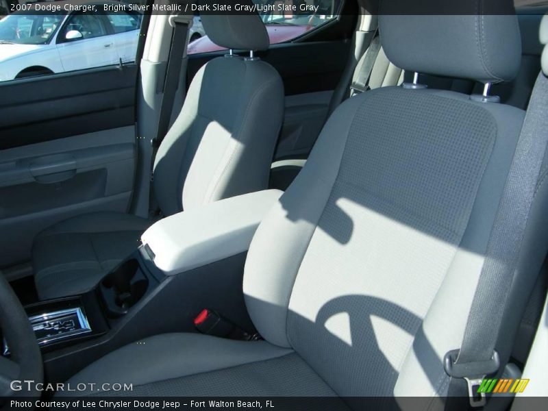 Bright Silver Metallic / Dark Slate Gray/Light Slate Gray 2007 Dodge Charger