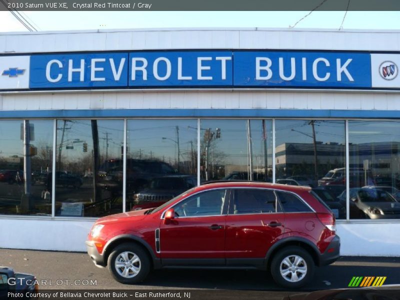 Crystal Red Tintcoat / Gray 2010 Saturn VUE XE