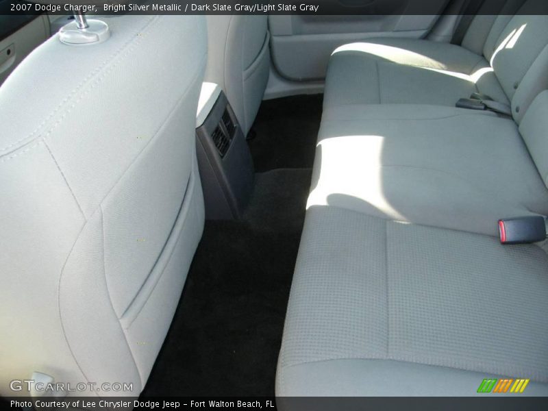 Bright Silver Metallic / Dark Slate Gray/Light Slate Gray 2007 Dodge Charger