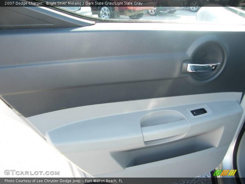 Bright Silver Metallic / Dark Slate Gray/Light Slate Gray 2007 Dodge Charger
