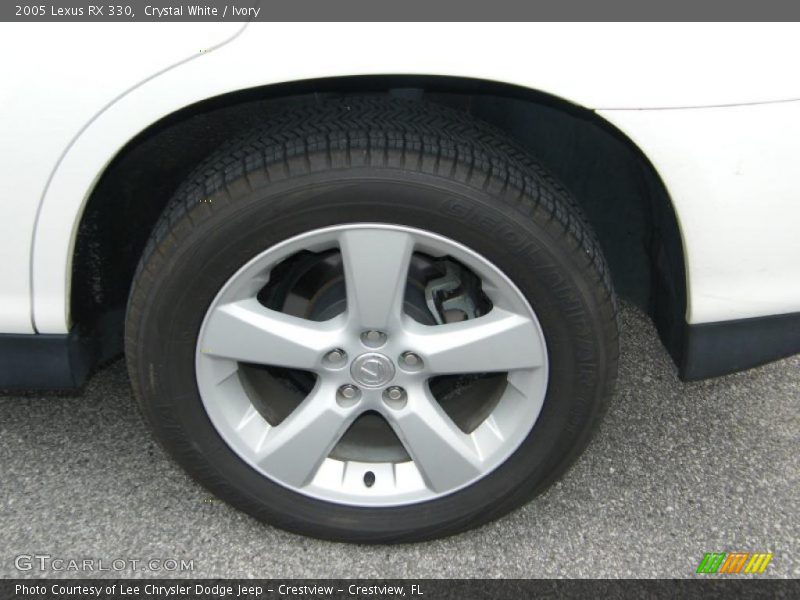 Crystal White / Ivory 2005 Lexus RX 330