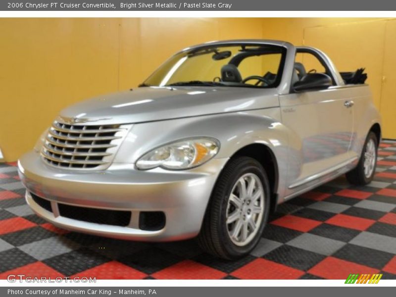 Bright Silver Metallic / Pastel Slate Gray 2006 Chrysler PT Cruiser Convertible