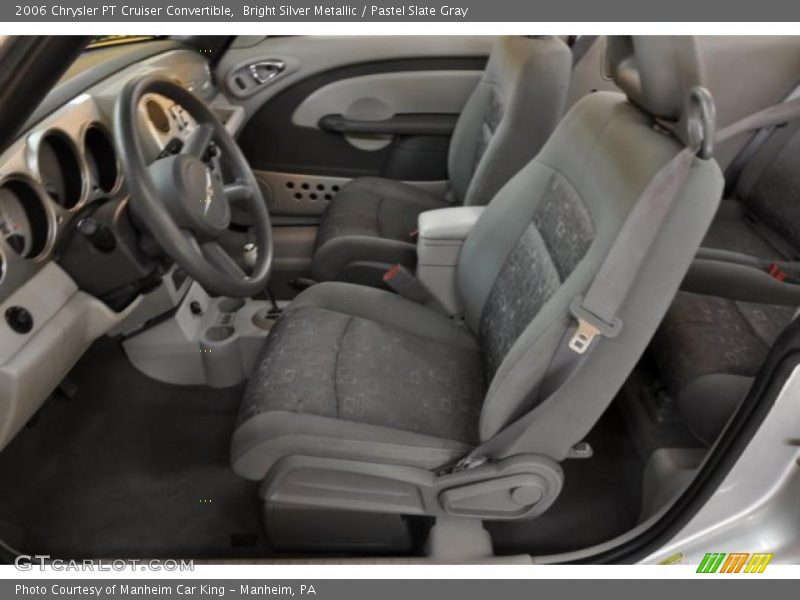 Bright Silver Metallic / Pastel Slate Gray 2006 Chrysler PT Cruiser Convertible