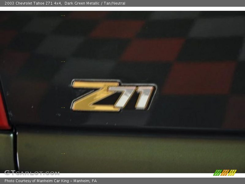  2003 Tahoe Z71 4x4 Logo