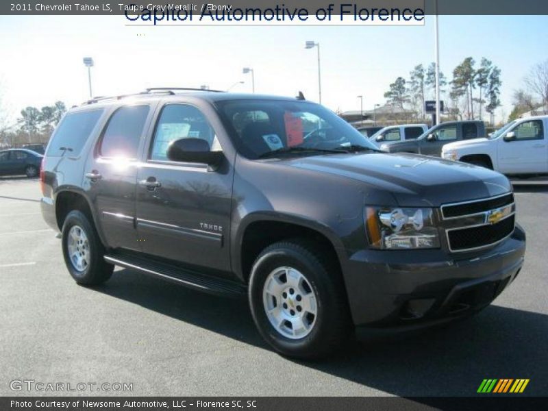 Taupe Gray Metallic / Ebony 2011 Chevrolet Tahoe LS