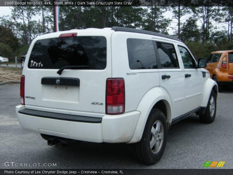 Stone White / Dark Slate Gray/Light Slate Gray 2008 Dodge Nitro SXT 4x4