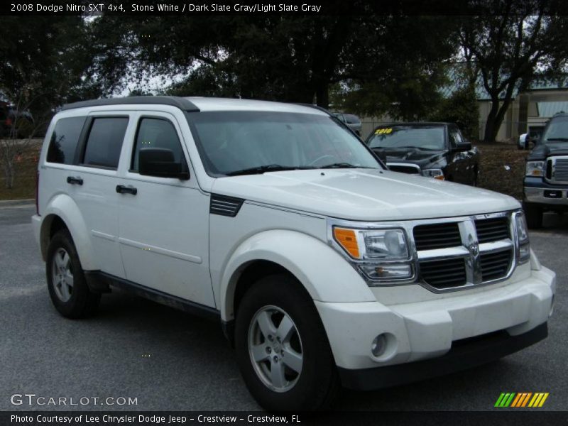 Stone White / Dark Slate Gray/Light Slate Gray 2008 Dodge Nitro SXT 4x4