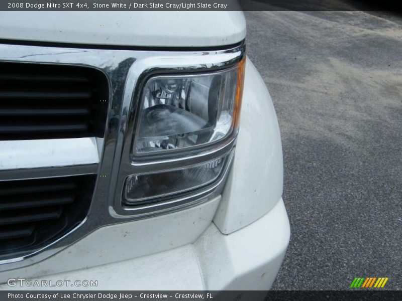 Stone White / Dark Slate Gray/Light Slate Gray 2008 Dodge Nitro SXT 4x4