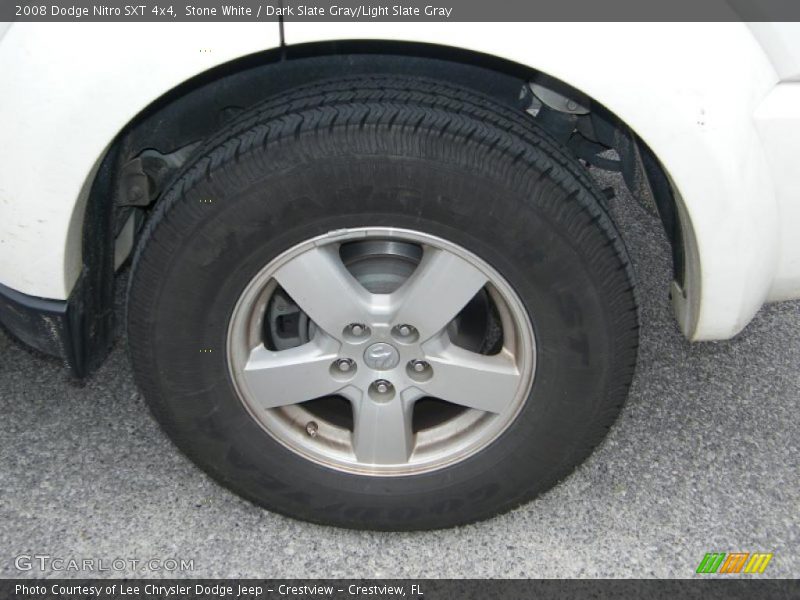 Stone White / Dark Slate Gray/Light Slate Gray 2008 Dodge Nitro SXT 4x4