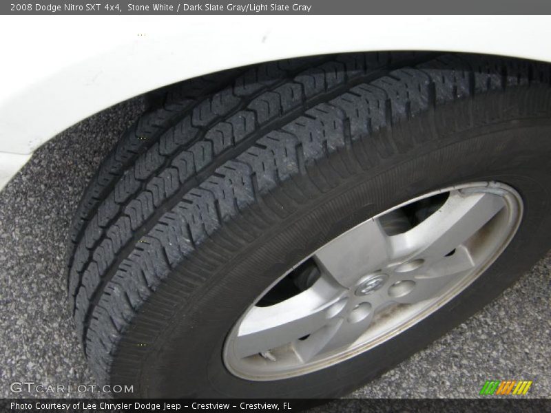 Stone White / Dark Slate Gray/Light Slate Gray 2008 Dodge Nitro SXT 4x4