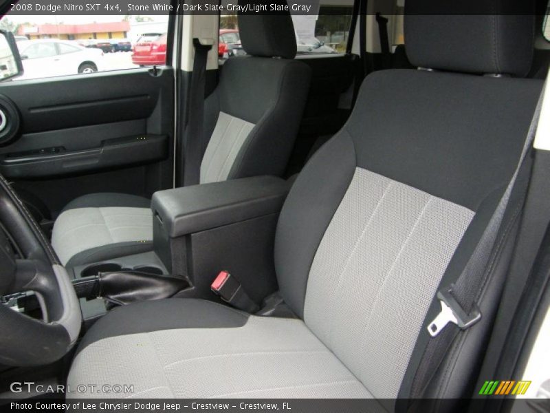 Stone White / Dark Slate Gray/Light Slate Gray 2008 Dodge Nitro SXT 4x4