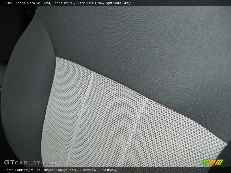 Stone White / Dark Slate Gray/Light Slate Gray 2008 Dodge Nitro SXT 4x4
