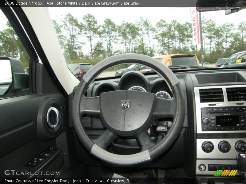 Stone White / Dark Slate Gray/Light Slate Gray 2008 Dodge Nitro SXT 4x4