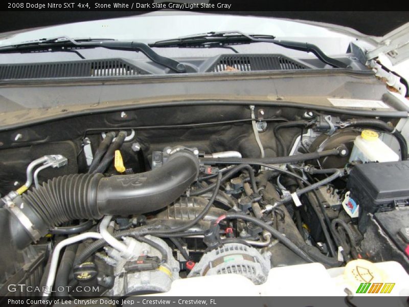 Stone White / Dark Slate Gray/Light Slate Gray 2008 Dodge Nitro SXT 4x4
