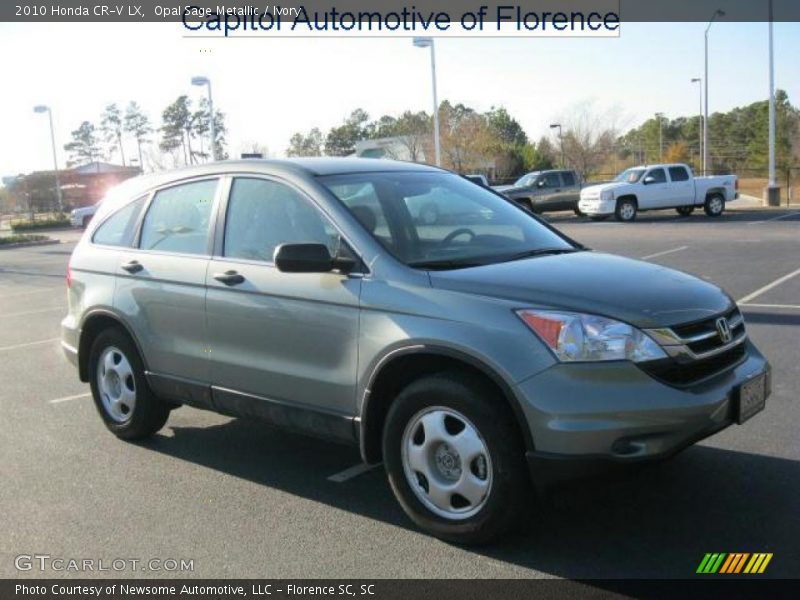 Opal Sage Metallic / Ivory 2010 Honda CR-V LX