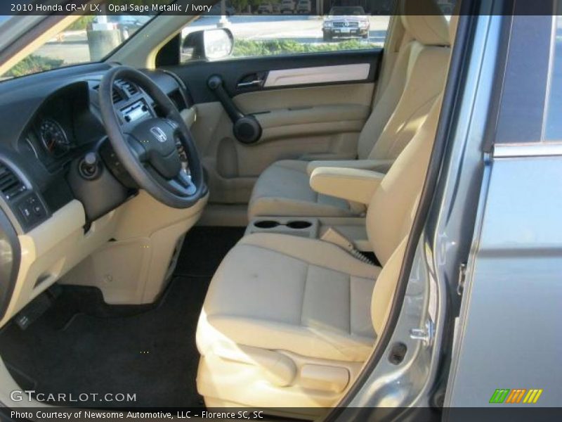 Opal Sage Metallic / Ivory 2010 Honda CR-V LX