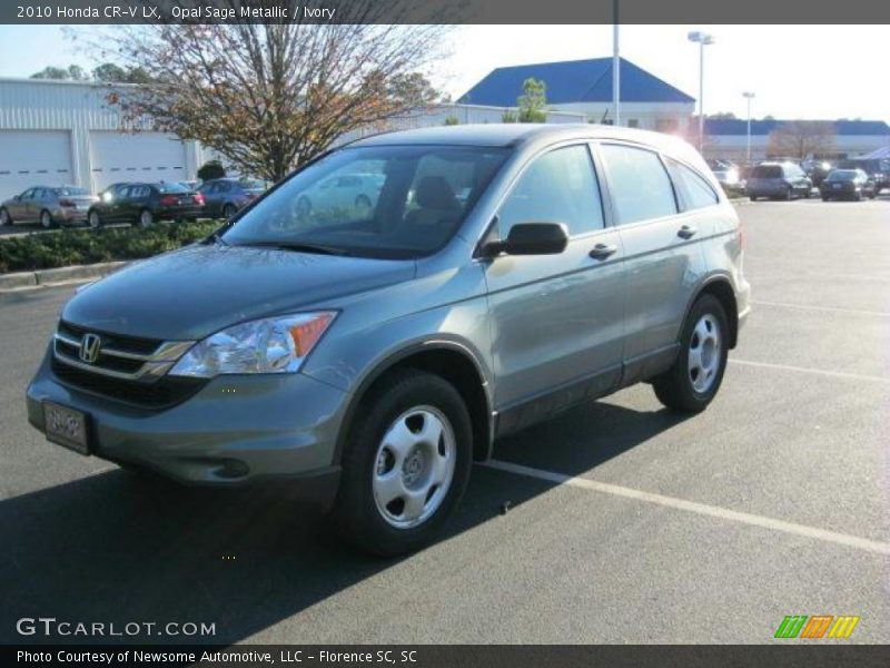 Opal Sage Metallic / Ivory 2010 Honda CR-V LX