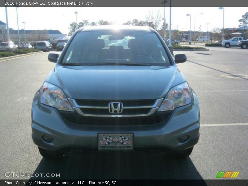 Opal Sage Metallic / Ivory 2010 Honda CR-V LX