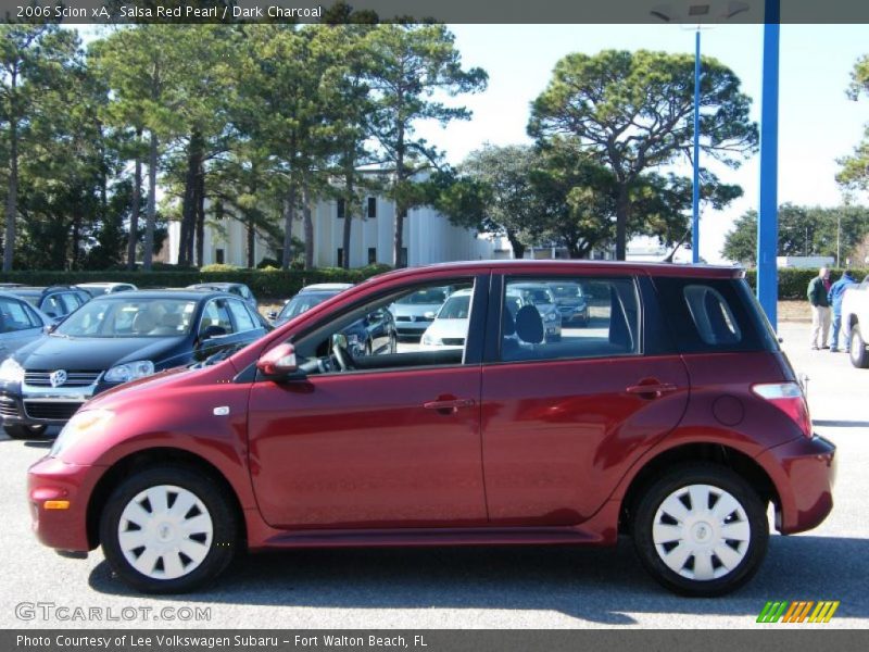 Salsa Red Pearl / Dark Charcoal 2006 Scion xA