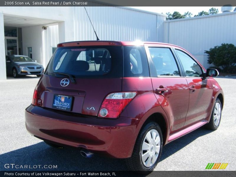 Salsa Red Pearl / Dark Charcoal 2006 Scion xA