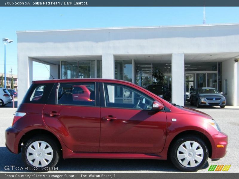 Salsa Red Pearl / Dark Charcoal 2006 Scion xA