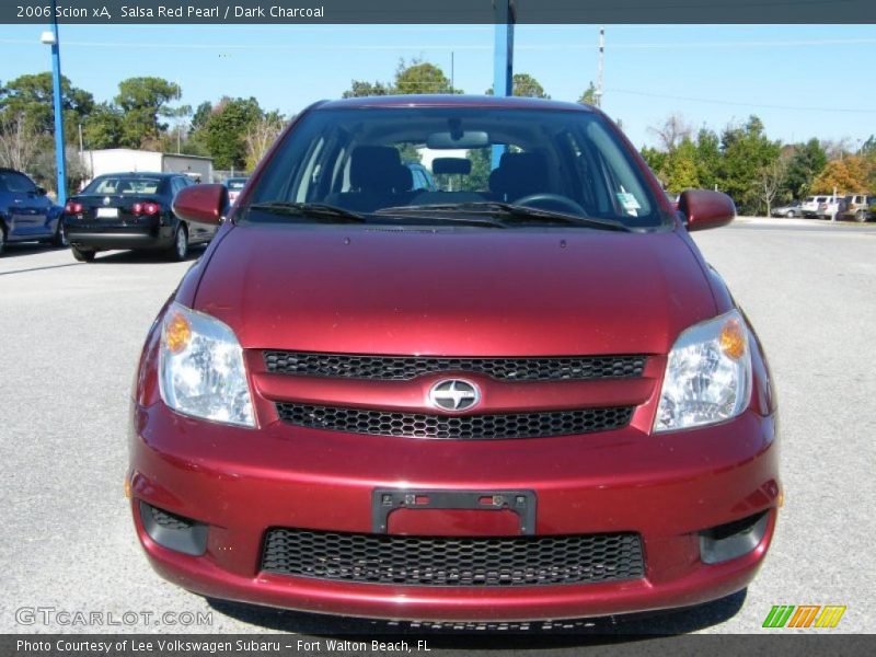 Salsa Red Pearl / Dark Charcoal 2006 Scion xA