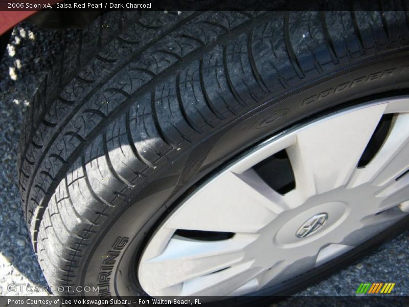 Salsa Red Pearl / Dark Charcoal 2006 Scion xA