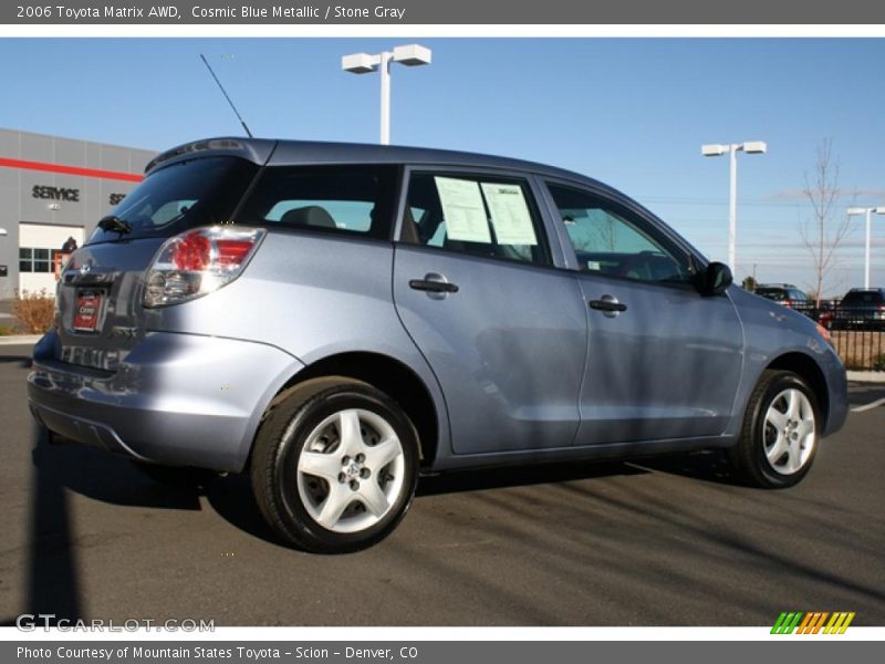 Cosmic Blue Metallic / Stone Gray 2006 Toyota Matrix AWD