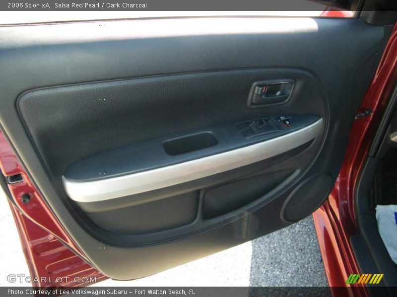 Salsa Red Pearl / Dark Charcoal 2006 Scion xA