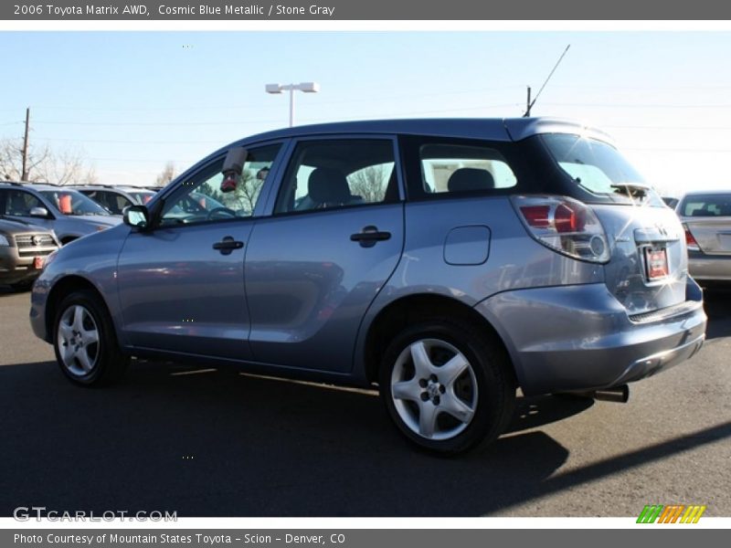 Cosmic Blue Metallic / Stone Gray 2006 Toyota Matrix AWD