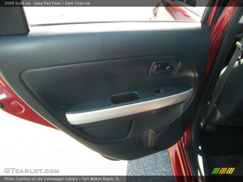 Salsa Red Pearl / Dark Charcoal 2006 Scion xA