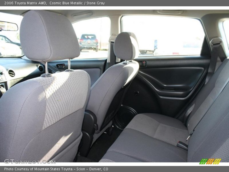 Cosmic Blue Metallic / Stone Gray 2006 Toyota Matrix AWD