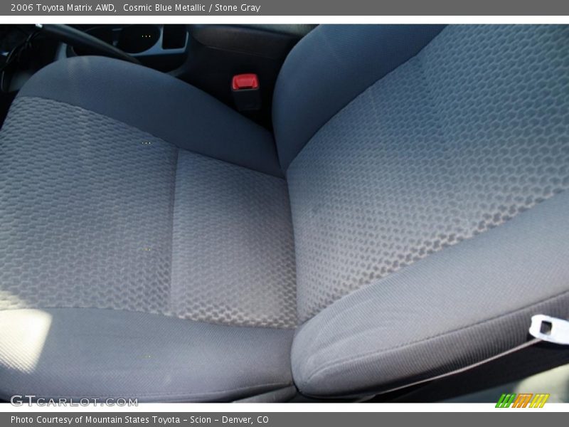 Cosmic Blue Metallic / Stone Gray 2006 Toyota Matrix AWD