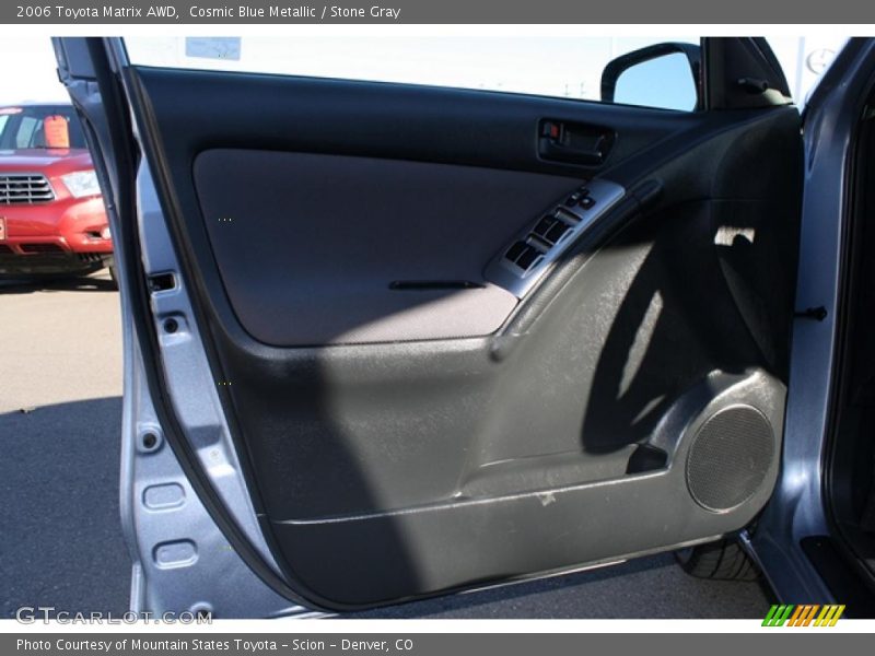 Cosmic Blue Metallic / Stone Gray 2006 Toyota Matrix AWD