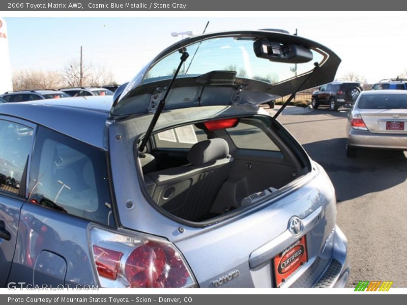 Cosmic Blue Metallic / Stone Gray 2006 Toyota Matrix AWD