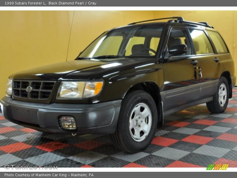 Black Diamond Pearl / Gray 1999 Subaru Forester L