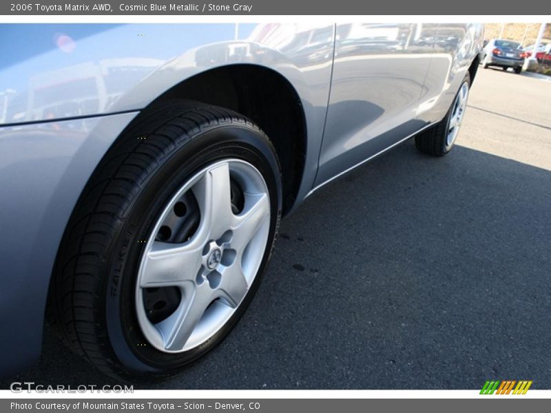 Cosmic Blue Metallic / Stone Gray 2006 Toyota Matrix AWD