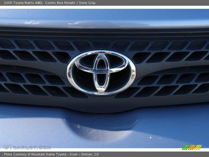 Cosmic Blue Metallic / Stone Gray 2006 Toyota Matrix AWD
