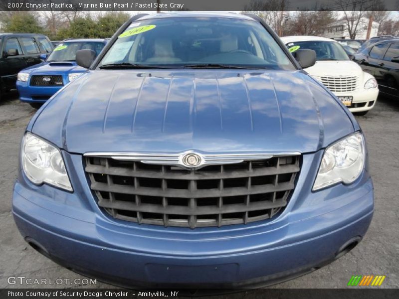 Marine Blue Pearl / Pastel Slate Gray 2007 Chrysler Pacifica