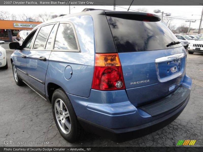 Marine Blue Pearl / Pastel Slate Gray 2007 Chrysler Pacifica