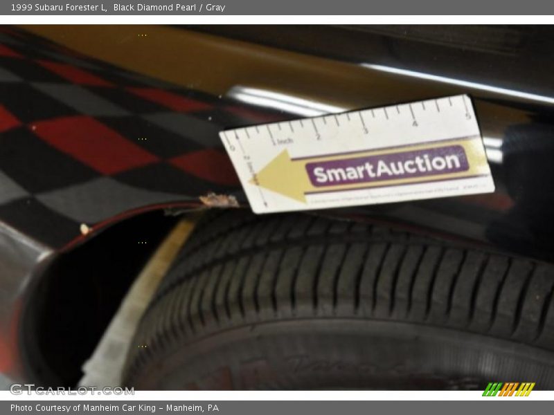 Black Diamond Pearl / Gray 1999 Subaru Forester L