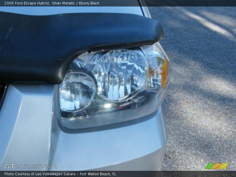 Silver Metallic / Ebony Black 2006 Ford Escape Hybrid