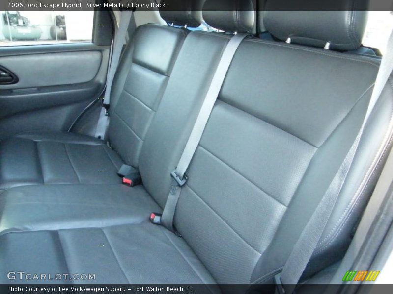 Silver Metallic / Ebony Black 2006 Ford Escape Hybrid