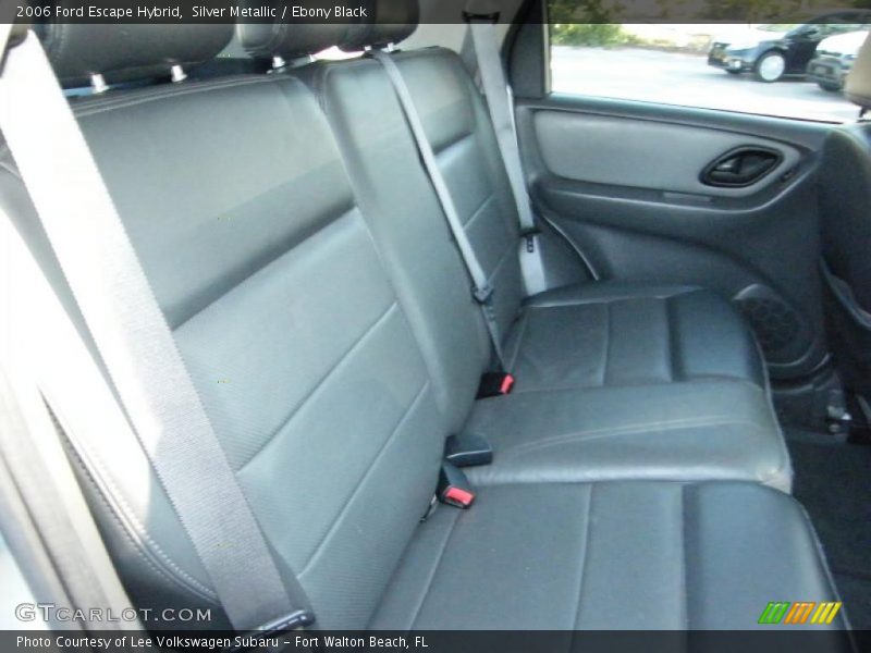 Silver Metallic / Ebony Black 2006 Ford Escape Hybrid