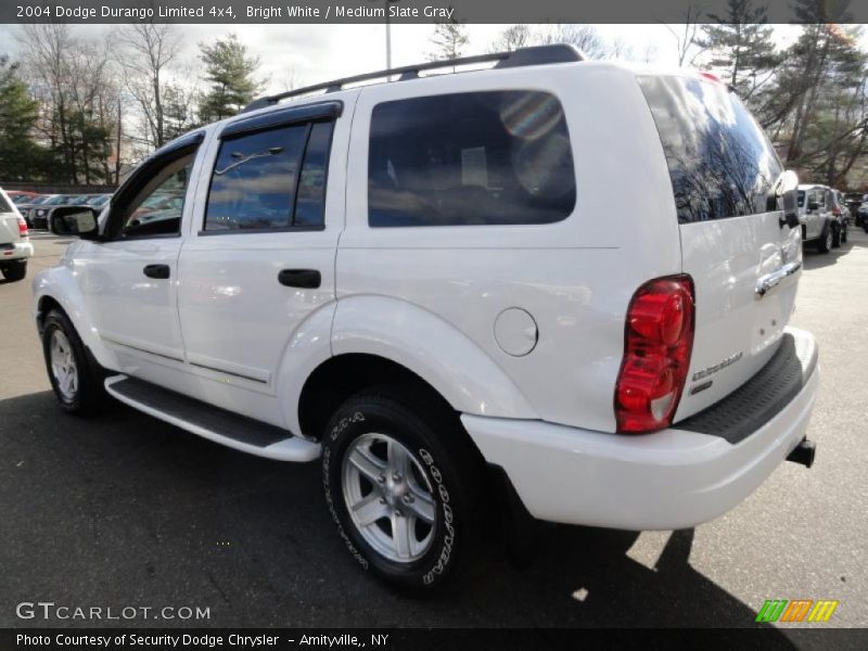 Bright White / Medium Slate Gray 2004 Dodge Durango Limited 4x4