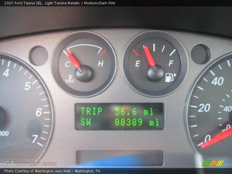 Light Tundra Metallic / Medium/Dark Flint 2007 Ford Taurus SEL