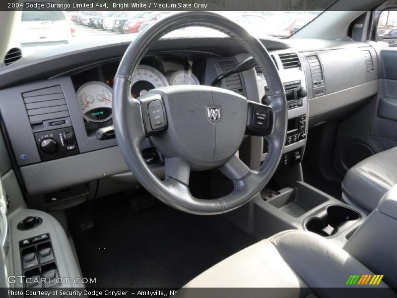 Medium Slate Gray Interior - 2004 Durango Limited 4x4 