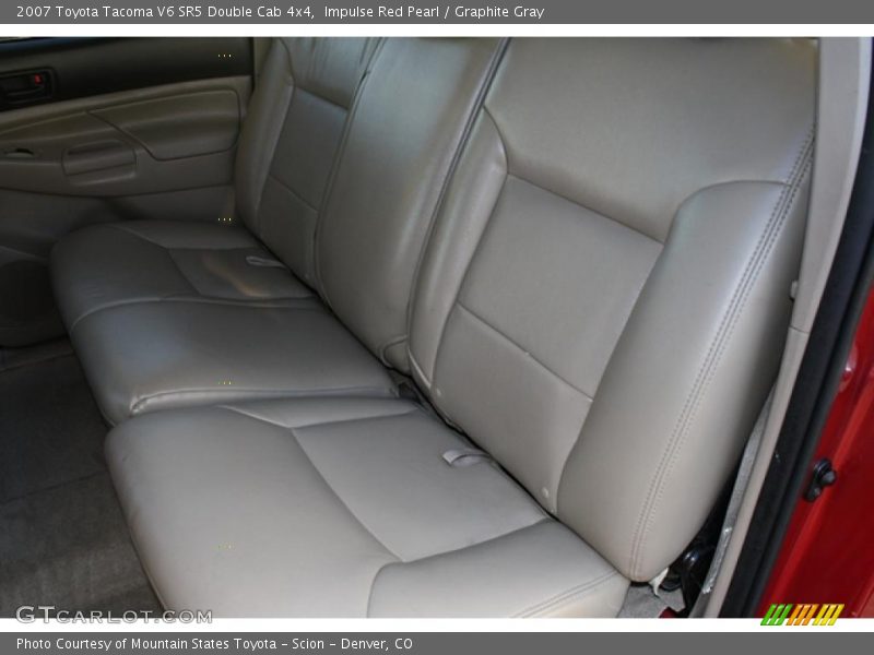 Impulse Red Pearl / Graphite Gray 2007 Toyota Tacoma V6 SR5 Double Cab 4x4