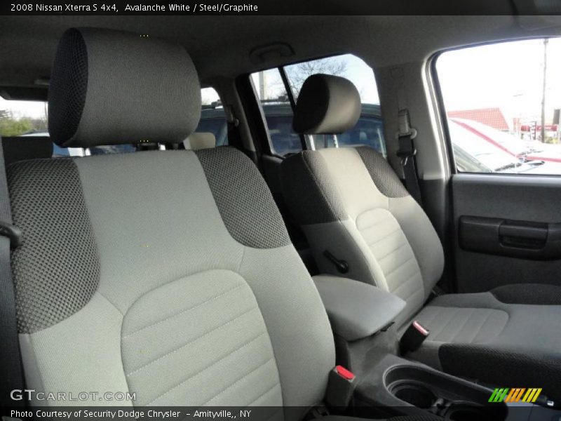 Avalanche White / Steel/Graphite 2008 Nissan Xterra S 4x4