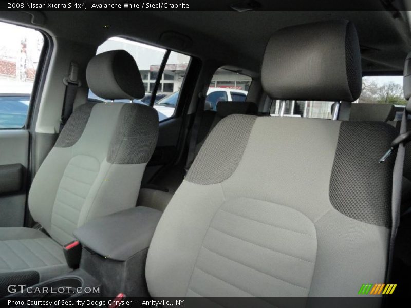 Avalanche White / Steel/Graphite 2008 Nissan Xterra S 4x4